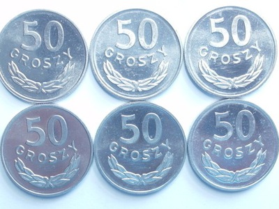 Moneta 50 gr groszy 1978 r bzm mennicza stan 1