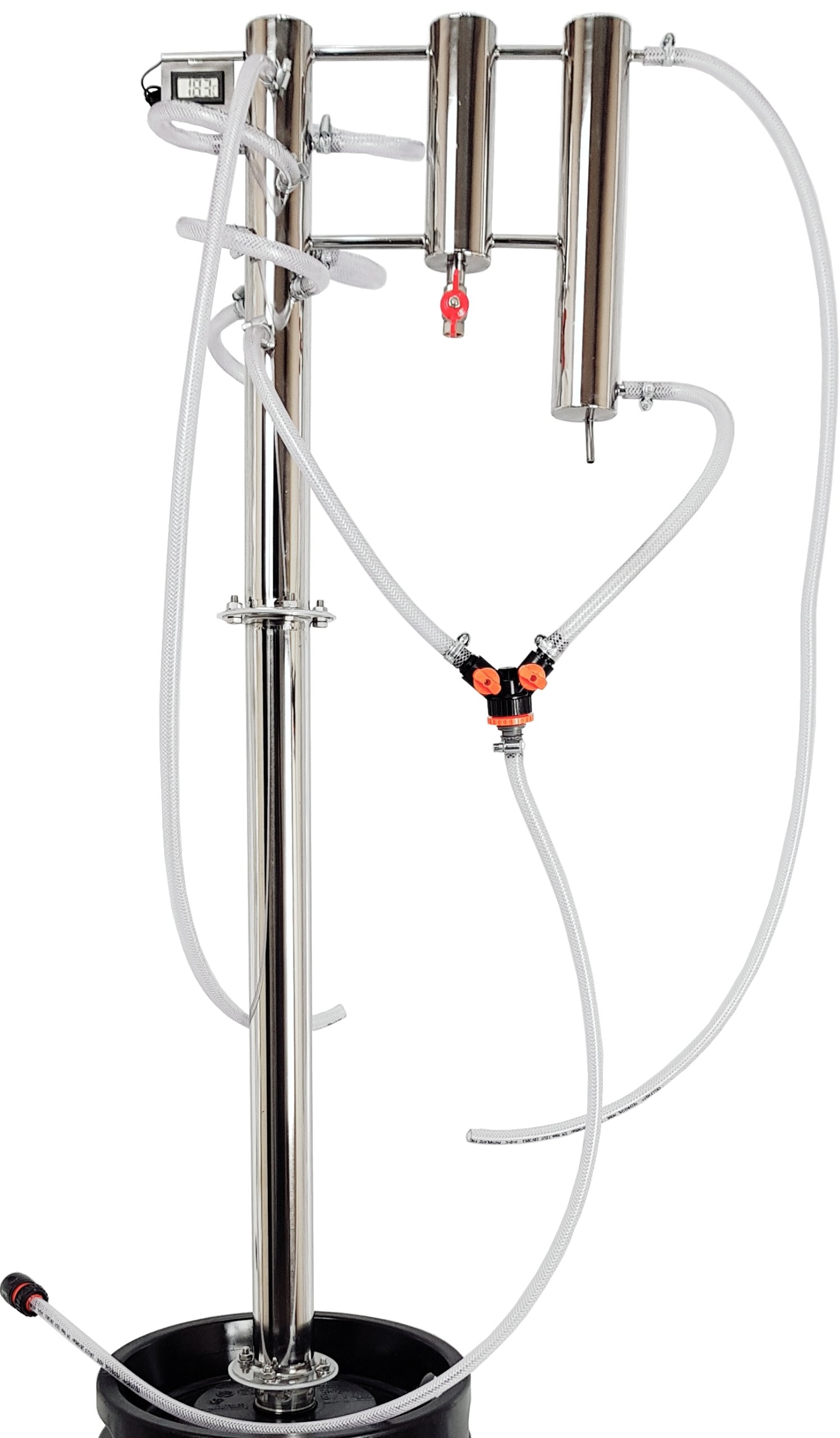 DESTYLATOR KOLUMNA GŁOWICA ZIMNE PALCE 120CM miedź