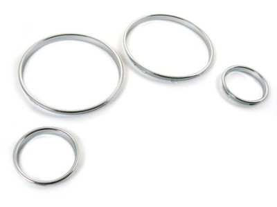 Oryg JOM Ramki chrom na zegary licznik BMW E39 E53