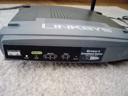Linksys WRT54GP2 - wireless-G with 2 phone ports