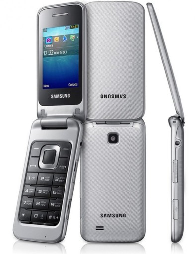 Samsung GT-C3520, PL, GW24m, SREBRNY, FULL ZESTAW