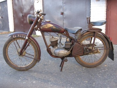 Motocykl K 125 (kopia DKW RT 125)