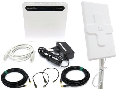ROUTER MODEM 4G LTE II Huawei B593 + ANTENA 52dBi