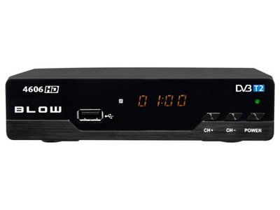 TUNER MARKOWY DEKODER TV CYFROWY DVB-T2 HDMI SCART
