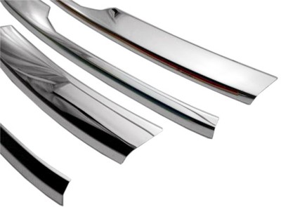 VW T6 TRANSPORTER Nakładki grilla w zderzaku STAL