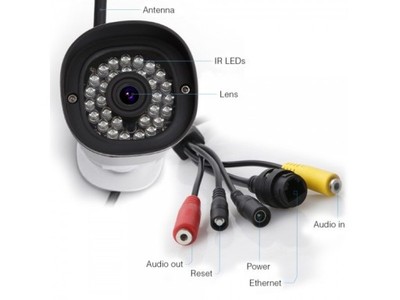 Kamera IP Foscam FI9900P zewn WiFi IR P2P 2Mpix