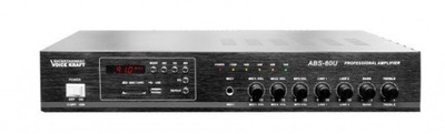 Wzmacniacz ABS-80U 80W Radiowęzłowy USB MIC 110V