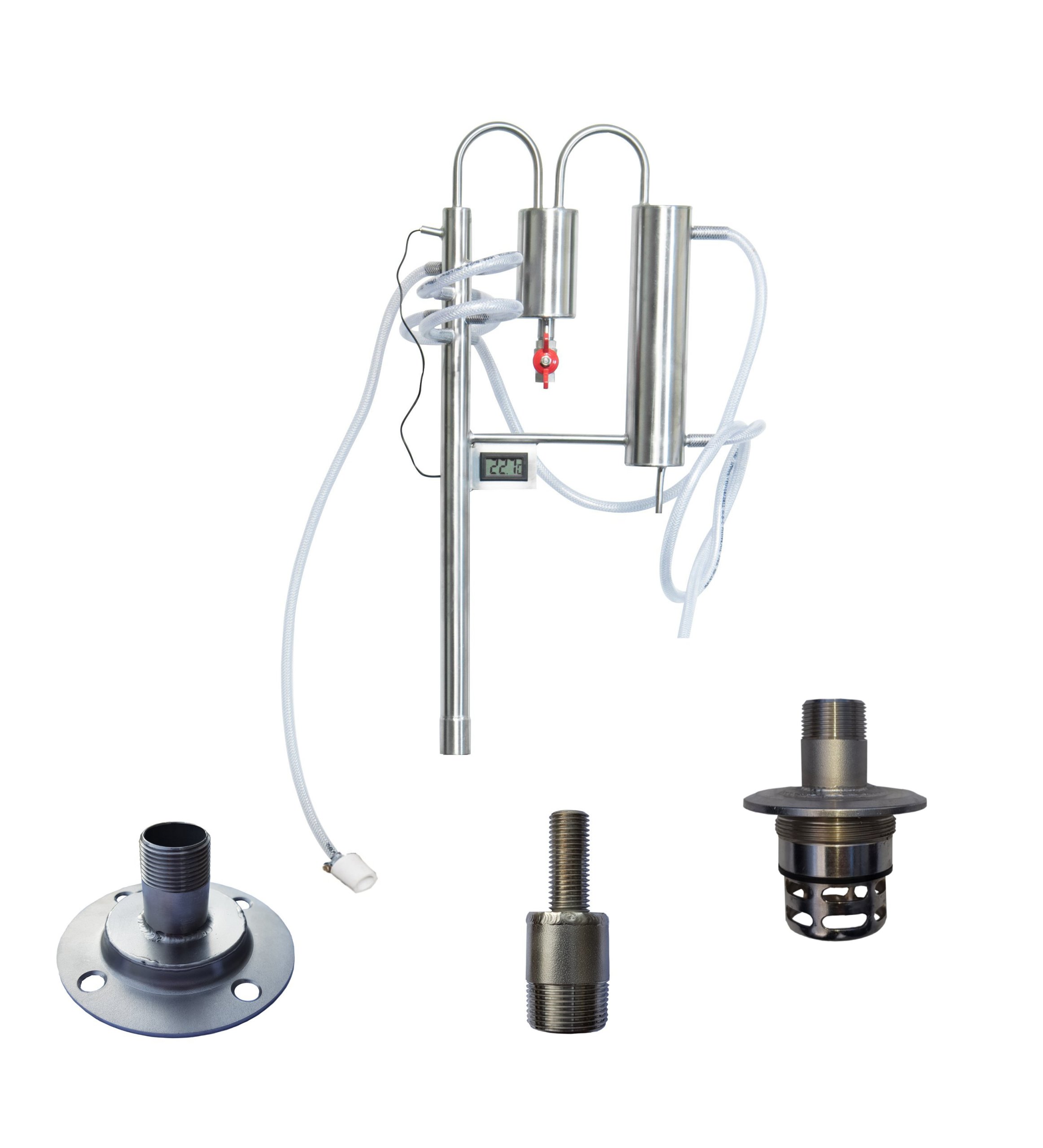 DESTYLATOR CHŁODNICA WĘŻOWNICA KOLUMNA ZIMNE PALCE