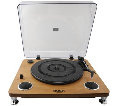 Stylowy Drewniany Gramofon Adapter BUSH Pro 3717