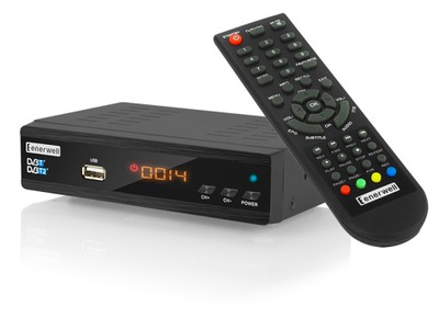 TUNER DEKODER CYFROWY TV NAZIEMNEJ DVB-T2 ENERWELL