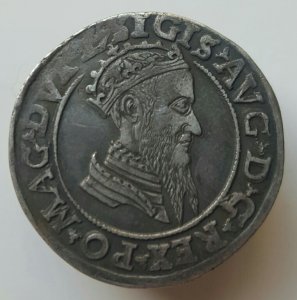 Zygmunt II August Czworak litewski 1569r. Wilno