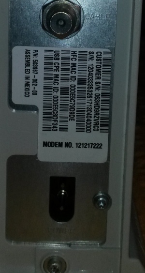 Motorola cable modem sb5100