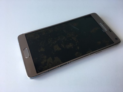 SAMSUNG GALAXY NOTE 4 SM-N910C USZKODZONY FAKTURA