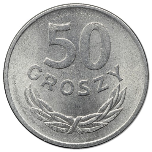 30.PRL, 50 GROSZY 1957 mennicza