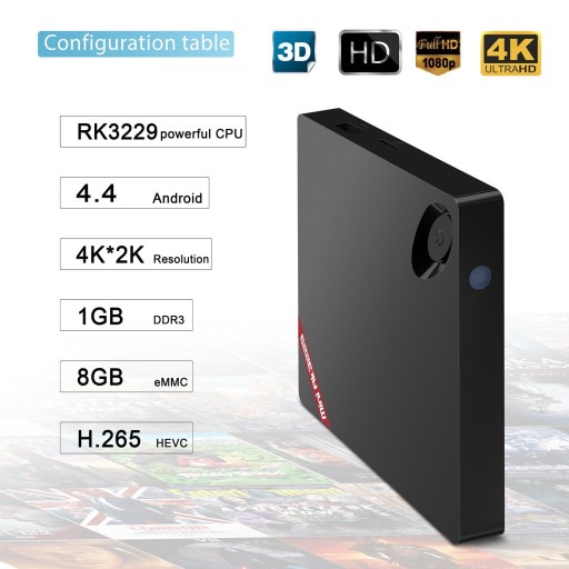 L308 Egoiggo mini RK3229 Andriod TV Box Cortex-A7