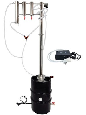 DESTYLATOR ELEKTRYCZNY AUTOMAT 50/30l SZEROKI WLEW