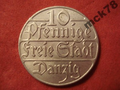 10 Pfennig WMG 1923 Piękna!!!