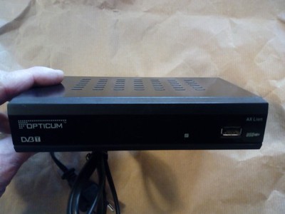 Dekoder, tuner DVB-T OPTICUM AX Lion - uszkodzony