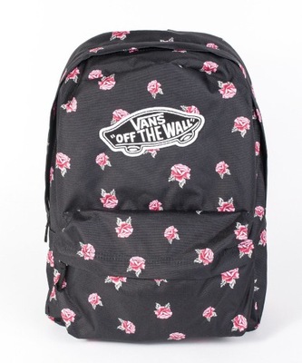 Plecak Vans REALM BACKPACK Black Rose VN0A3UI6RDU1