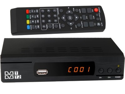 TUNER DVB-T DEKODER CYFROWY TV DVBT-2 SCART HDMI