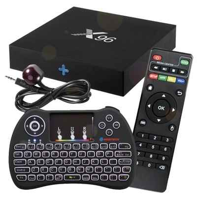 X96 Android 6 TV BOX 2/16GB przedłużacz+klawiatura