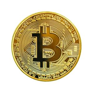 BITCOIN Złota Moneta Kolekcjonerska + Etui BTC