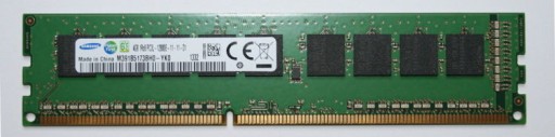 B176 Pamięć RAM Samsung DDR3L 4GB / PC1600 / ECC