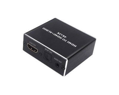 Wzmacniacz słuchawkowy HDMI +wyj HDMI i Toslink