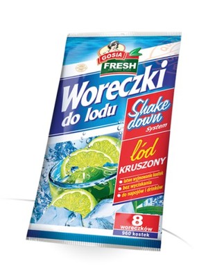 GOSIA! WORECZKI DO LODU! 960 KOSTEK! LÓD KRUSZONY