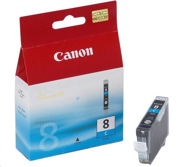 Nowy oryginalny tusz Canon CLI-8C cyan 13ml TANIO