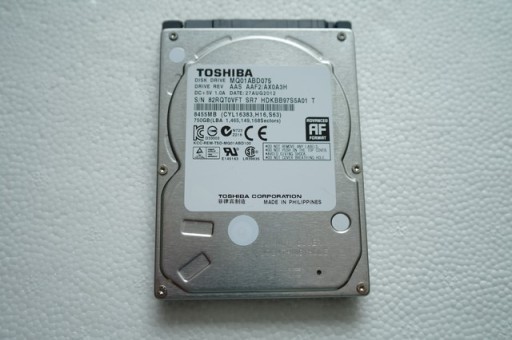 Dysk HDD Toshiba MQ01ABD075 750 GB 2,5&quot;