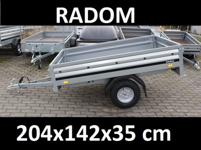 Przyczepka przyczepka Brenderup 3205 204x142 cm