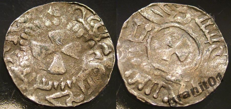 denar XI wiek - naśladownictwo słowiańskie