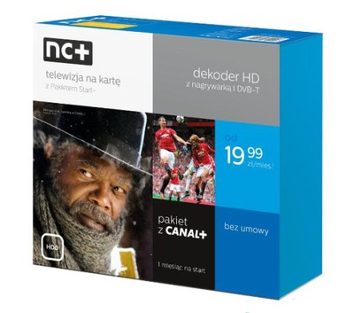 Telewizja na kartę nc+ PACE PVR Start+ 1 miesiąc