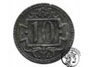Wolne Miasto Gdańsk 10 Fenigów 1920 notgeld st3+