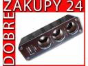 ROZDZIELACZ ROZGAŁEZNIK ZAPALNICZKI x 3 + USB 115