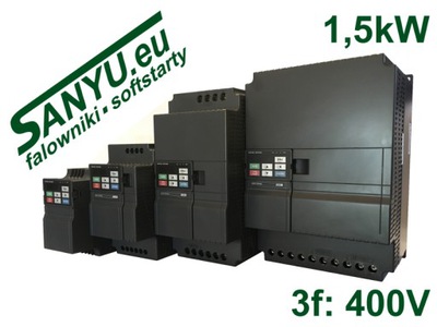 Falownik SANYU SX2400-1R5G (3x400V, 1,5kW)