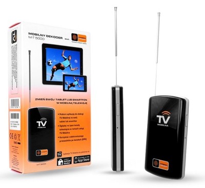 Mobilny dekoder DVB-T tuner M-T5000 Cyfrowy Polsat