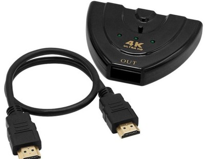 Switch HDMI 3x1 4K*2K 3D FullHD Rozdzielacz 1.4b