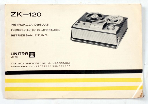 Magnetofon Szpulowy ZK-120