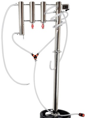 DESTYLATOR KOLUMNA ZIMNE PALCE 2x ODSTOJNIK FILTR