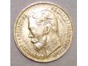 5 RUBLI Rosja Mikolaj II 1899 rok Au 4 GRAMY ZLOTO