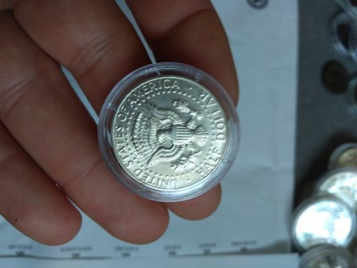 Half dolars 1966r Extra Stan