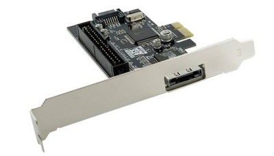 Kontroler PCI-E do IDE ATA PATA + SATA II + eSATA