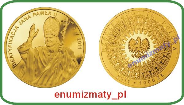 1000zł Beatyfikacja Jana Pawła II faktura VAT