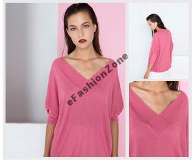 BERSHKA S (36) RÓŻOWA wiskoza WYPRZEDAŻ