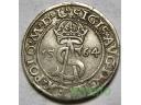 Trojak 1564 Wilno Zygmunt August ładny
