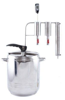 2w1 Destylator Szybkowar 14L DWA ODSTOJNIKI Łódź