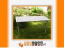 STOLIK STOL SKLADANY Z ALUMINIUM NA CAMPING OGROD