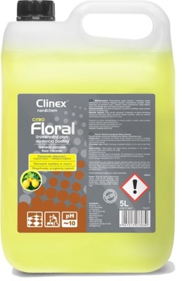 CLINEX CITRO Uniwersalny płyn do mycia podłóg 5L